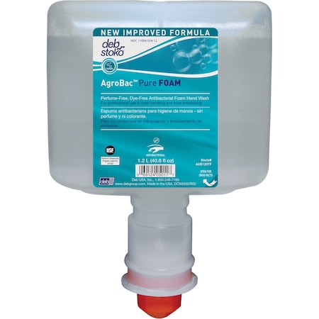 Sc Johnson 40.6 fl oz (1200 mL) Antibacterial Foam Hand Soap 3 PK SJNAGB120TF